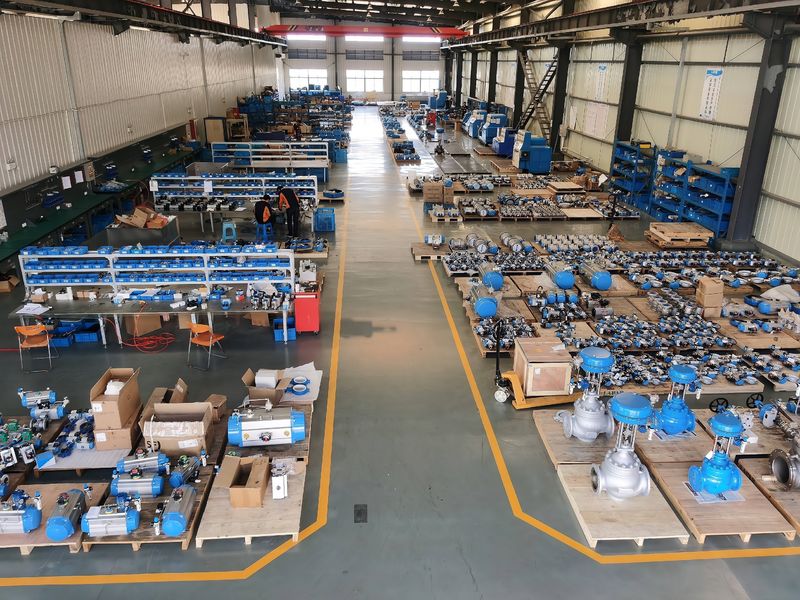 Shanghai Jianggong Valve Manufacturing Co., Ltd. linia produkcyjna producenta